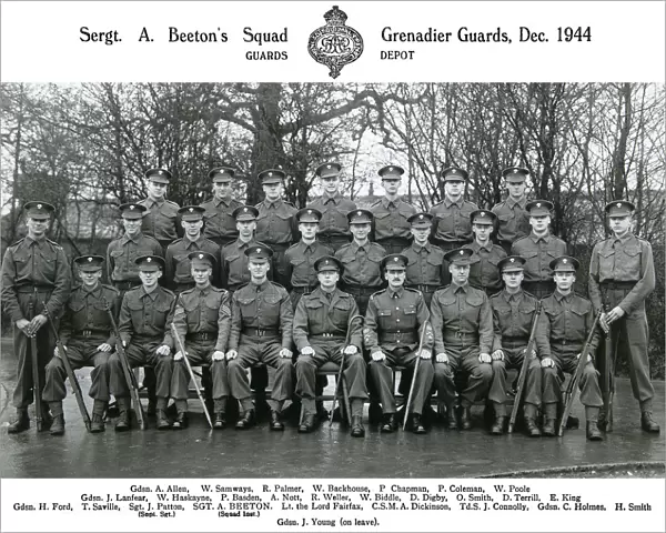 sgt a beetons squad december 1944 allen
