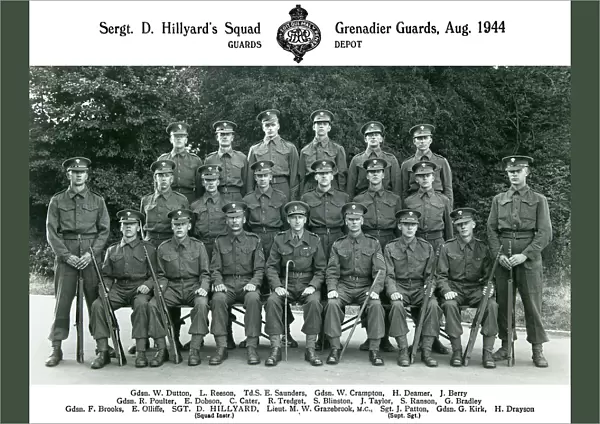 sgt d hillyards squad august 1944 dutton
