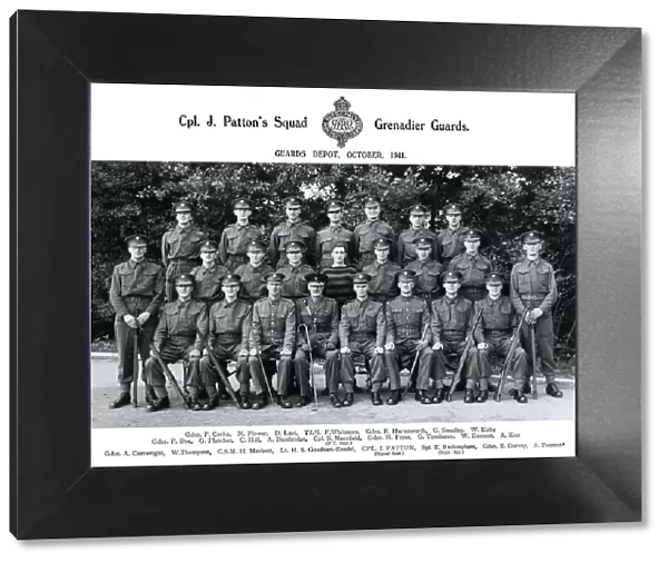 cpl j pattons squad october 1941 carlin