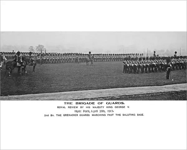 brigade of guards royal review hm king george v