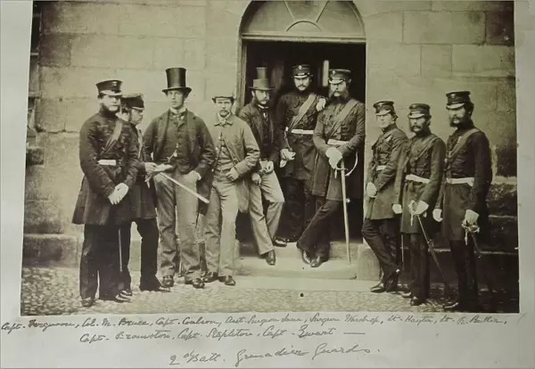 2nd Battalion Officers, Dublin 1871