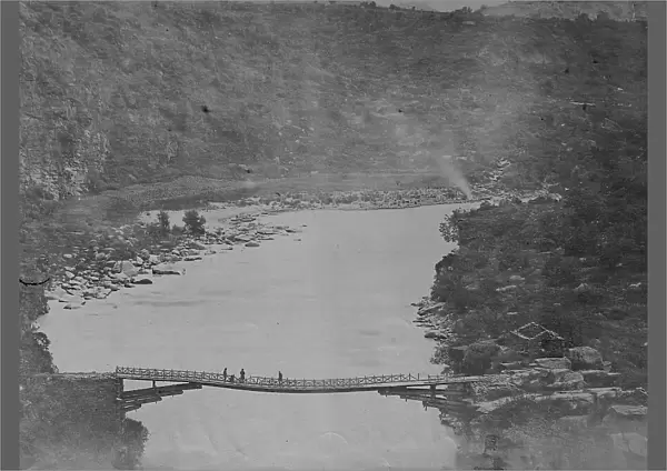 Coulson Wooden Bridge India 1868