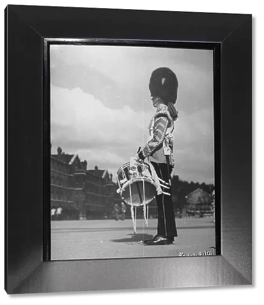 Drummer E. Bolan, 3rd Battalion, Chelsea Barracks, 1937