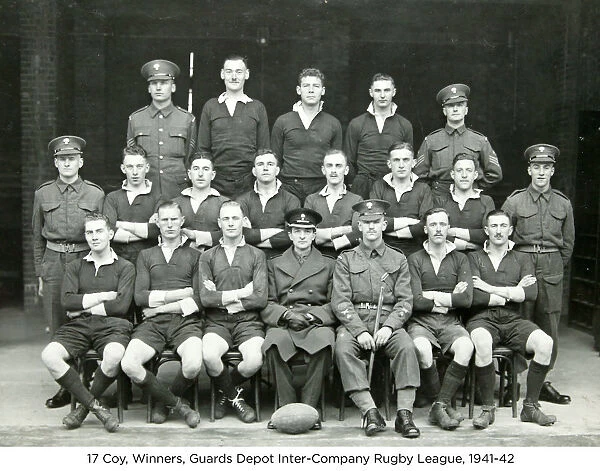 17 coy winners guards depot inter-company rugby league