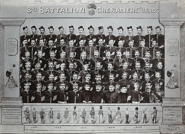 1898 3rd battalion pay sergeants staff warrant officers