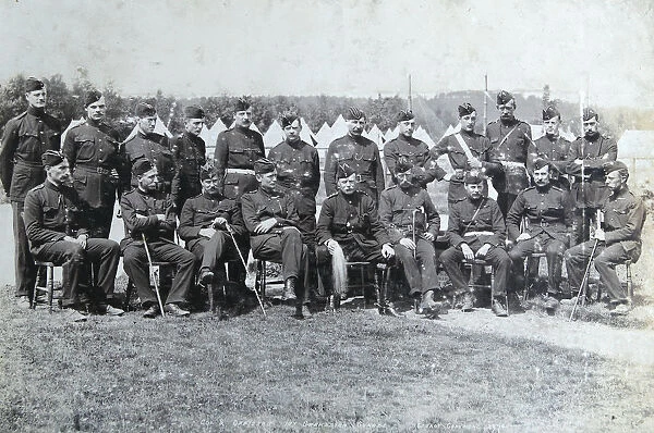 1st battalion colonel and officers