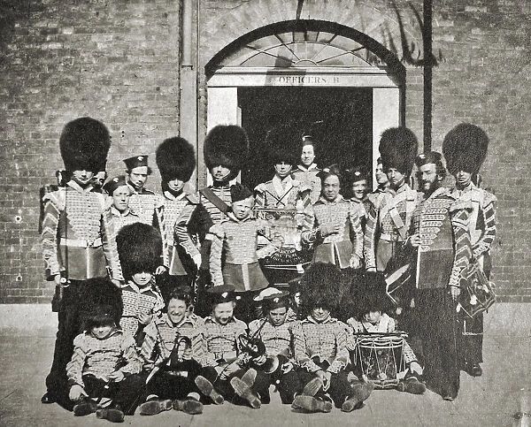 1st battalion Corps of Drums, Windsor 1858 Grenadiers 0477