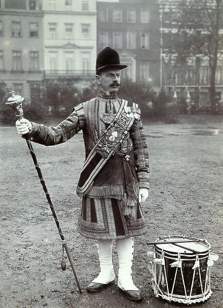 1st Battalion Sgt Drummer W. A. Sinclair 1902. Album32