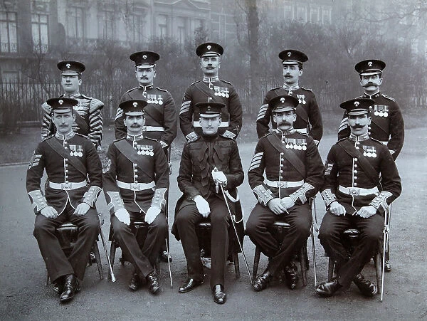 1st Battalion Staff, 1910. Album32, Grenadiers1431