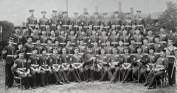 1st Battalion, WO's and NCO's c1903. Box4, Grenadiers4871