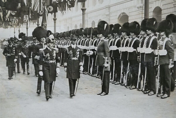 2nd Battalion, King George V Victoria station 1930's Grenadiers1211