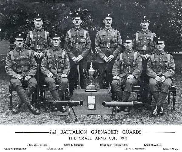 2nd battalion the small arms cup 1930 mckenna
