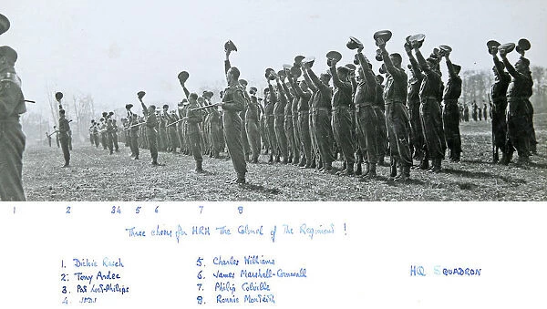 4th tank battalion 1943 three cheers for the colonel