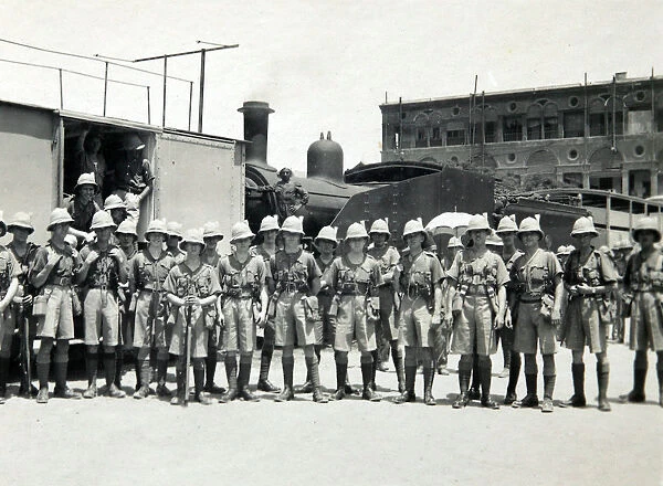 armoured train crew 1932