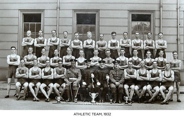 athletic team 1932. athletic team, 1932, Album 39, Grenadiers1817