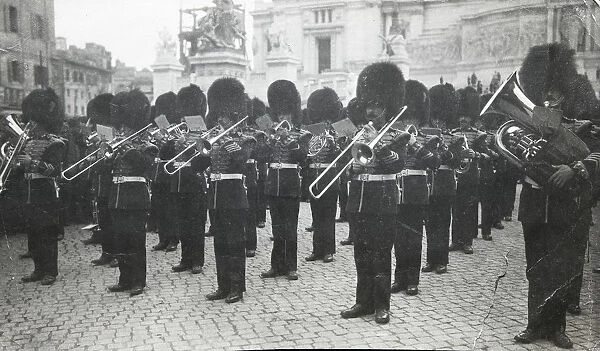 band rome 1918. band, rome, 1918, Box 3, Grenadiers4661