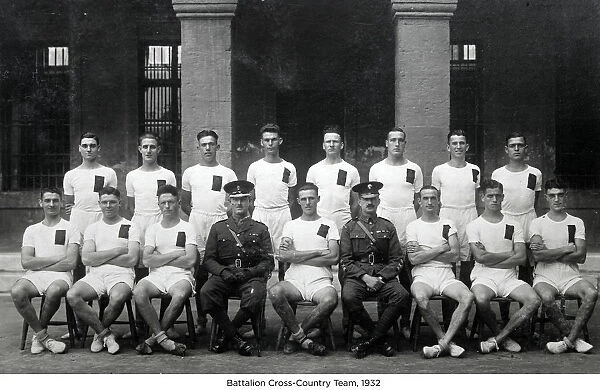 battalion cross-country team 1932