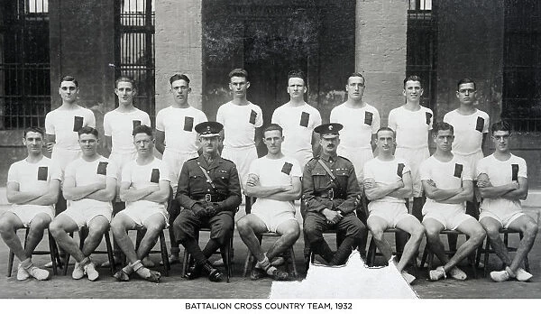 battalion cross country team 1932