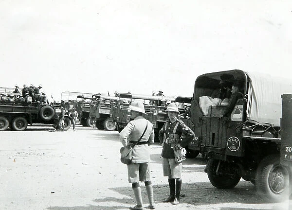 battalion manoeuvres 1935 rasc transport