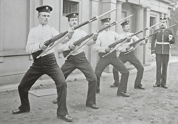 bayonet demonstration