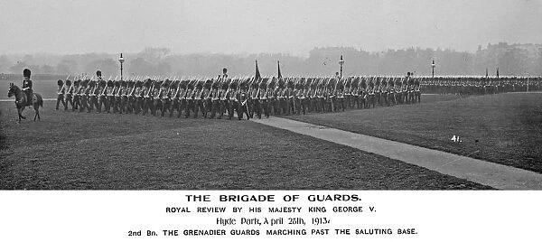 brigade of guards royal review hm king george v