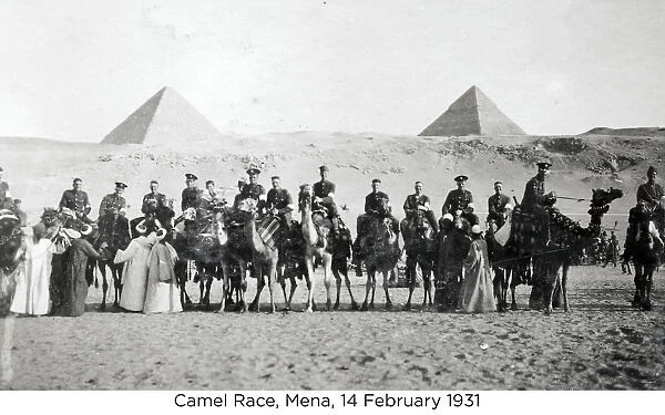 camel race mena 14 february 1931