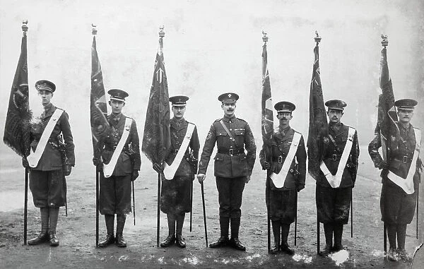 Colours for Battalions in Cologne, 1919 Box 4, Grenadiers 4891