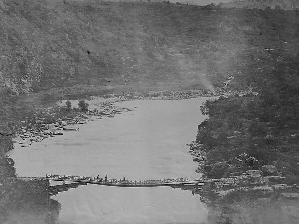 Coulson Wooden Bridge India 1868