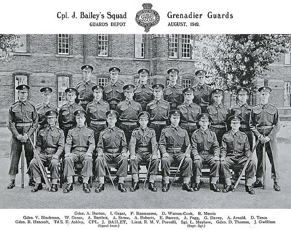 cpl bailey's squad august 1949 burton