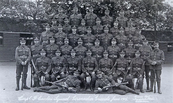 cpl f carters squad june 1915