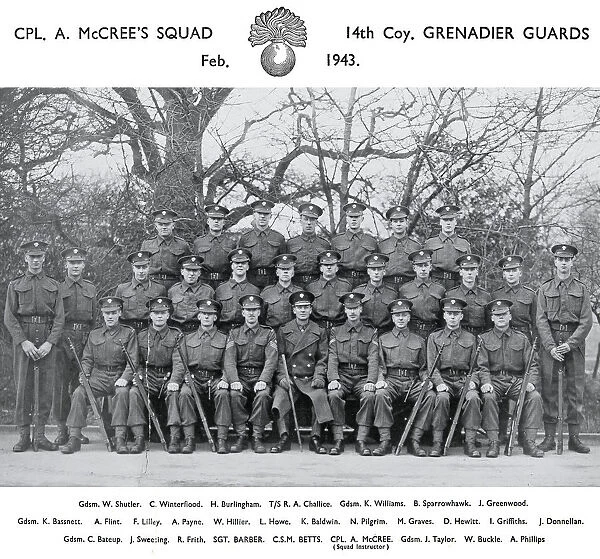cpl mccree.s squad 14th company february 1943