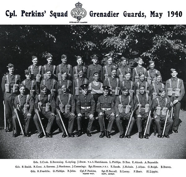 cpl perkins squad may 1940 cook browning
