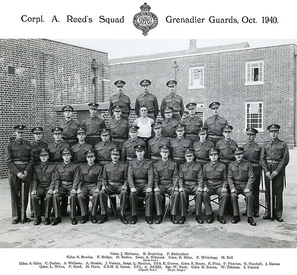 cpl a reed's squad october 1940 molineux
