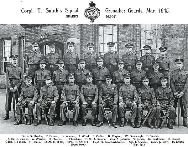 cpl t smit's squad march 1945 holder palmer