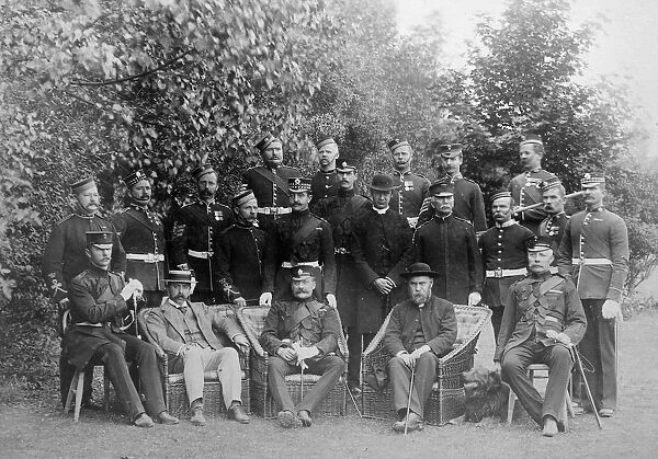depot staff 1895. depot staff, 1895, Album 35, Grenadiers1610