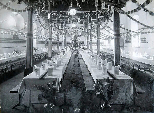 dining room christmas 1936 mustapha barracks