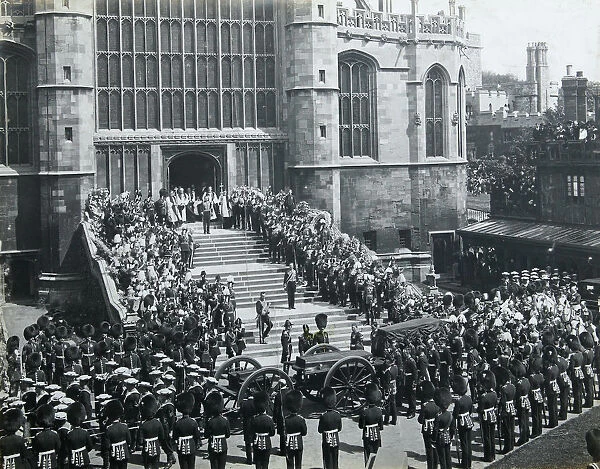 funeral of hm king edward vii st george's chapel