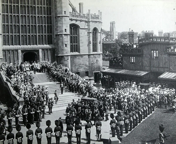 funeral of king edward vii st george's chapel