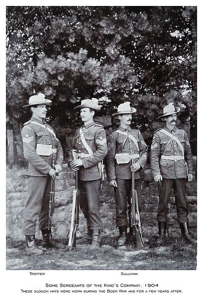 King's Company Sergeants 1904 Grenadiers 1196