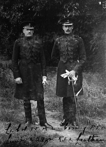 Lt Colonel and Adjutant, 2nd Batt. 1913 Album122, Grenadiers3196