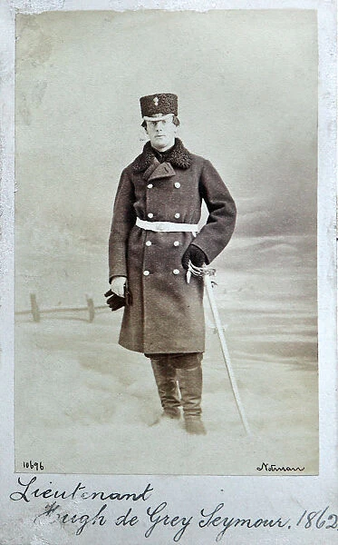 Lt Hugh DeGrey Seymour, 1862. Album30a,Grenadiers1255b