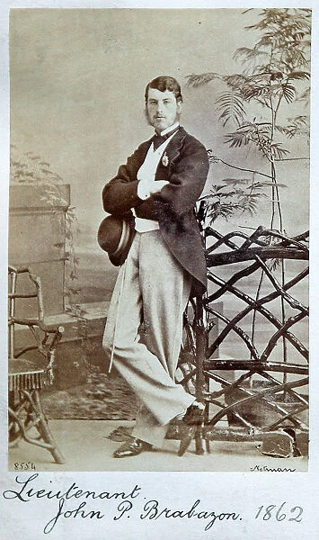 Lt John P. Brabazon,1862. Album30a, Grenadiers1253a