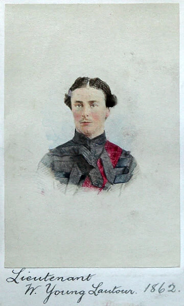 Lt W. Young Latour, 1862. Album 30a,Grenadiers1259a
