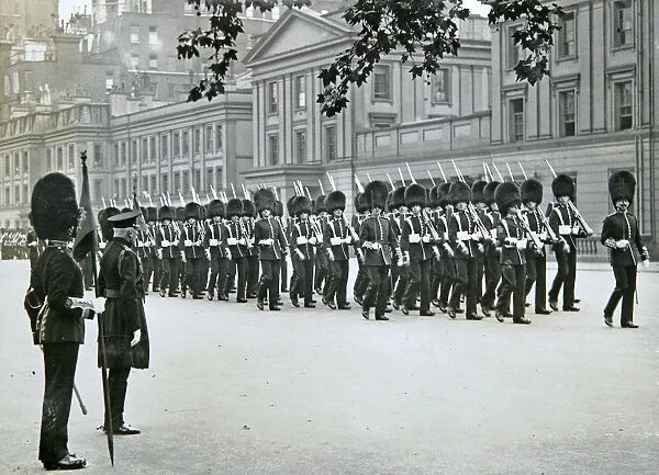 march past colonel whitehall
