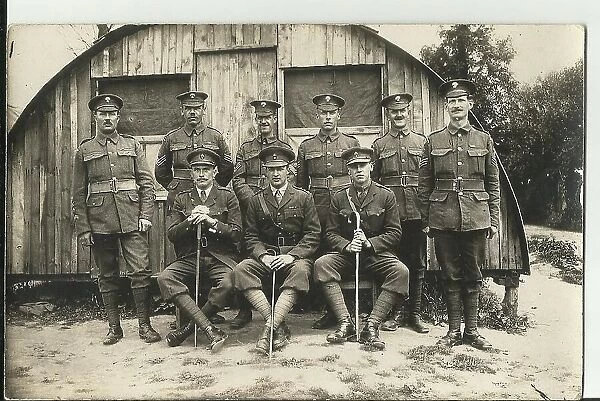 No. 1 Coy 2nd Battalion, Saulty, France 1918. g g