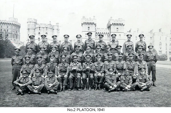 no. 2 platoon 1941 cottam jones virgo foreman