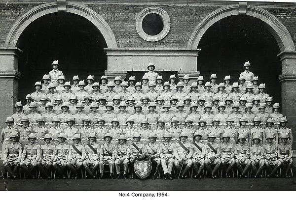 no. 4 company 1954. no.4 company, 1954, Album 45, Grenadiers2287