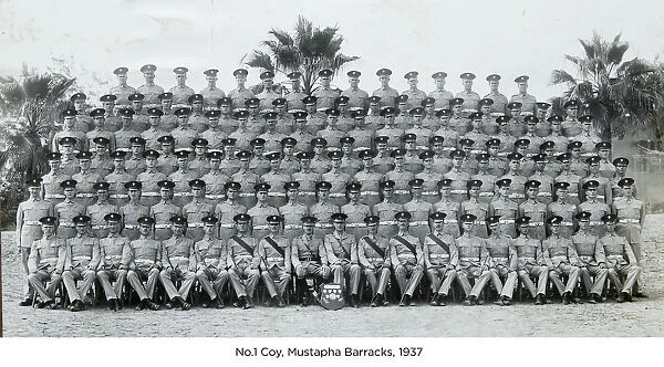 no.1 coy mustapha barracks 1937