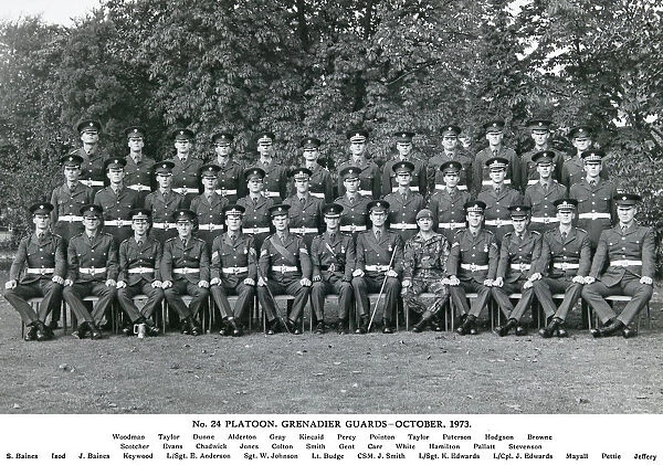 no.24 platoon october 1973 woodman taylor dunne