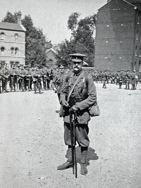officer 2nd battalion chelsea barracks august 1914